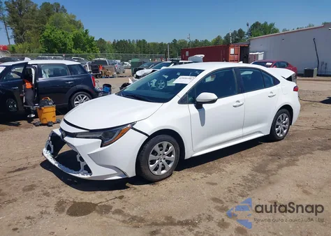 2022 Toyota Corolla Le из США, поврежденный, VIN 5YFEPMAE4NP351607